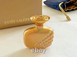 Estee Lauder Solid Perfume Compact 2005 Beautiful Romantic Moments Mib Full