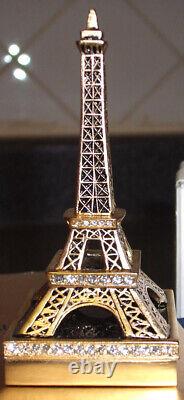 Estee Lauder Solid Perfume Compact 2006 Eiffel Tower Mint