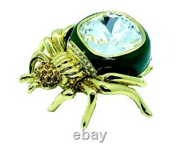 Estee Lauder Solid Perfume Compact 2008 Jeweled Spider