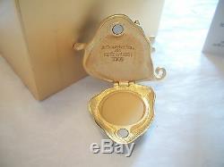 Estee Lauder Solid Perfume Compact 2009 Magical Leaf Mib Full By Jay Strongwater
