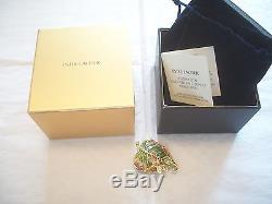 Estee Lauder Solid Perfume Compact 2009 Magical Leaf Mib Full By Jay Strongwater