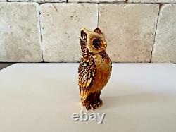 Estee Lauder Solid Perfume Compact 2010 Wise Old Owl Jay Strongwater Gorgeous
