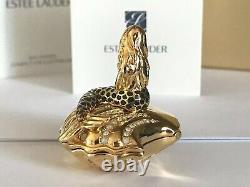 Estee Lauder Solid Perfume Compact 2017 Sea Goddess Nib With Sleeve Kosann