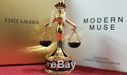 Estee Lauder Solid Perfume Compact 2019 Lady Justice MIBB -Ships International