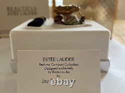 Estee Lauder Solid Perfume Compact Enchanted Mushroom Jay Strongwater Mibb 2003