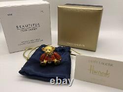 Estee Lauder Solid Perfume Compact Harrod's 2005 Bear