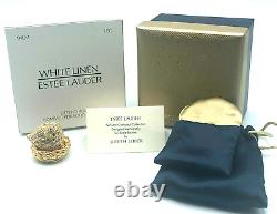 Estee Lauder Solid Perfume Compact Little Chick White Linen Fragrance 2004