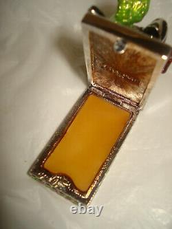Estee Lauder Solid Perfume Compact Party Shoes 2000 CRYSTALS