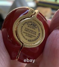 Estee Lauder Solid Perfume Disney Apple Just One Bite NIB 2020 Compact
