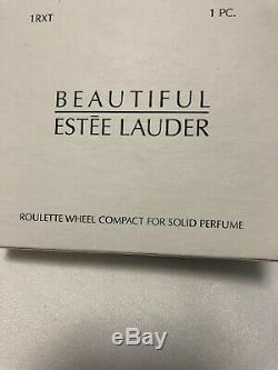 Estee Lauder Solid Perfume Roulette Wheel- RARE- 2002