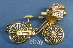 Estee Lauder'Spirited Bike Ride' Pleasures Solid Perfume Compact EXC