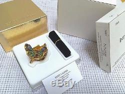 Estee Lauder Strongwater Butterfly Solid Perfume Compact / Box Valentine Gift