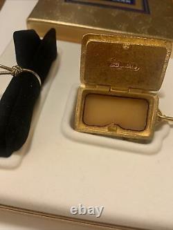 Estee Lauder TOY WAGON Solid Perfume Compact PLEASURES Fragrance withBox