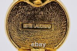 Estee Lauder Tea Cup EMPTY Compact Solid Perfume Gold Prototype 1998