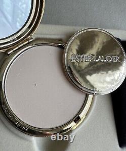 Estee Lauder Transparent Pressed Powder Swirl Of Gold Compact Lucidity