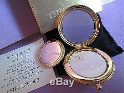 Estee Lauder Vintage Golden Taurus Compact Lucidity Translucent Pressed Powder