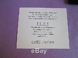 Estee Lauder Vintage June Angel Compact Lucidity Translucent Pressed Powder NIB