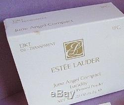 Estee Lauder Vintage June Angel Compact Lucidity Translucent Pressed Powder NIB