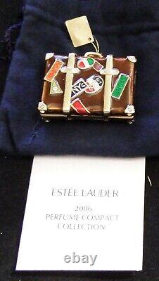 Estee Lauder White Linen Solid Perfume World Traveler Compact NEW