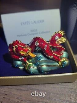FULL 2005 Estee Lauder Beautiful CHINESE LUCKY DRAGON Solid Perfume