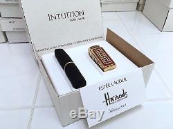 Harrods 1/400 Estee Lauder London Phone Solid Perfume Compact Vtg Rare Mib
