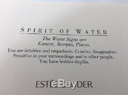 Limited Edition Estee Lauder Compact Spirit of Water NEW IN BOX