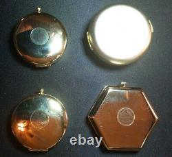 Lot of (4) Estee Lauder Lucidity Compacts