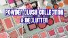 Makeup Declutter And Organization 2024 Powder Blushes