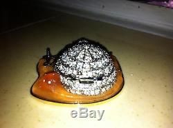 Merry Christmas Estee Lauder Perfume Compact Rare 2002 Frosted Igloo