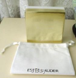 NIB Collectible Estee Lauder Tuberose Gardenia Jewel Powder Compact LipGloss Set