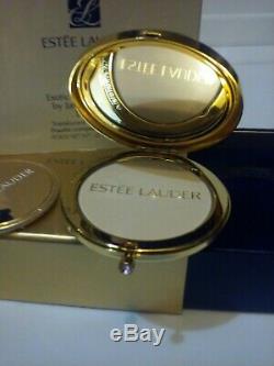 NIB Estee Lauder Jay Strongwater Exotic Orchid Compact Lucidity Pressed Powder 6