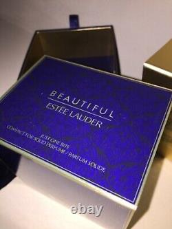NIB Estee Lauder Solid Perfume Compact Disney Princess Collection JUST ONE BITE