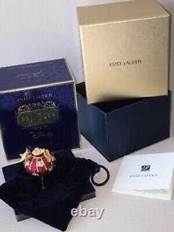 NIB Estee Lauder Solid Perfume Compact Princess Collection TRUE TO YOUR HEART