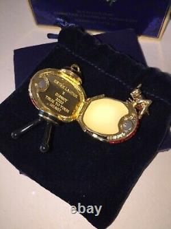 NIB Estee Lauder Solid Perfume Compact Princess Collection TRUE TO YOUR HEART