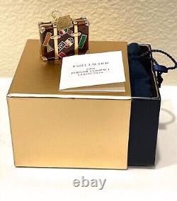 NIB FULL 2006 Estee Lauder White Linen WORLD TRAVELER Solid Perfume Compact