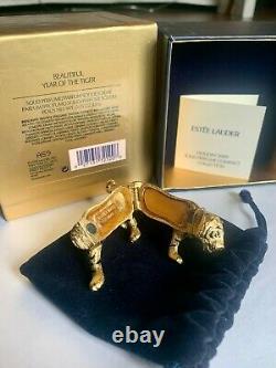 New Estee Lauder 2009 Solid Perfume Compact Year Of The Tiger Beautiful