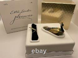 New! Estee Lauder Precious Peacock Solid Perfume Compact 2003