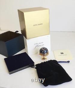 Nib 2016 Estee Lauder Glittering Globe Pleasures Make A Wish Perfume Compact