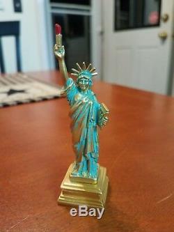PROTOTYPE Estee Lauder Solid Perfume Compact Lady Liberty LOOK