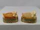 Pair Of Vintage Estee Lauder Solid Perfume Compact Nesting Duck Cases