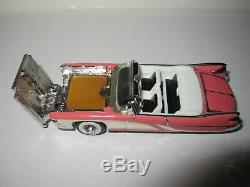 Pink Lady Cadillac Estee Lauder Full Beautiful Solid Perfume Car Compact