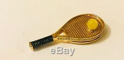 RARE2007 HARRODS/Estee Lauder FULL/UNUSED MATCH POINT Tennis Racket Compact