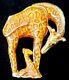 Rare Estee Lauder 2002 Gilded Giraffe W Baby Solid Perfume Compact Full Unused