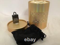 RARE Estee Lauder Pleasures SAKS FIFTH AVE Shopping bag Solid Perfume Compact