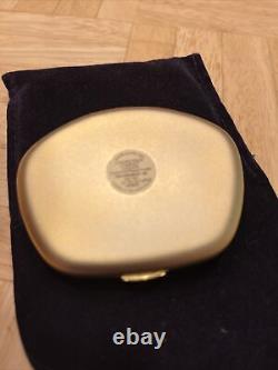 RARE FULL 1997 Estee Lauder Pleasures ZODIAC PISCES Solid Perfume Compact