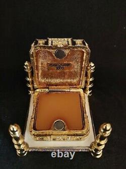 Rare Vintage Estee Lauder Beautiful Taj Mahal Perfume Compact