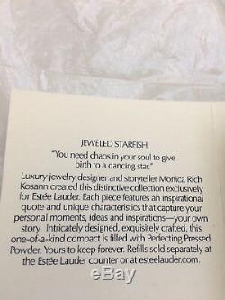 SALE Estee Lauder Limited Edition Jeweled Starfish Compact NIB