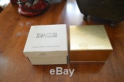 Taj Mahal Estee Lauder Solid Perfume Compact w Perfume Both Boxes
