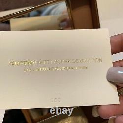 Tom Ford Estee Lauder Limited Edition Minaudiere Gold Lipstick Compact Set