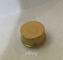 VERY RARE1972 Estee Lauder YOUTH DEW MEMENTO Solid Perfume Compact WithPOUCH